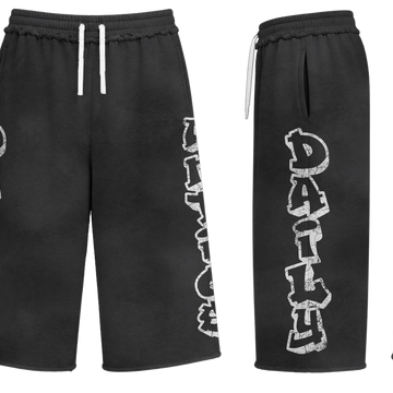 Graffiti Capri Shorts
