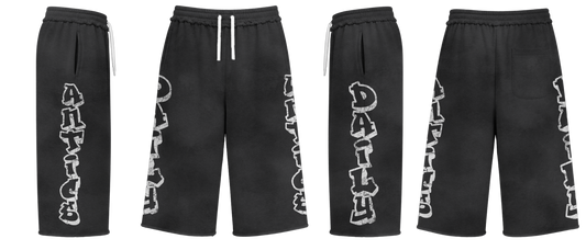 Graffiti Capri Shorts