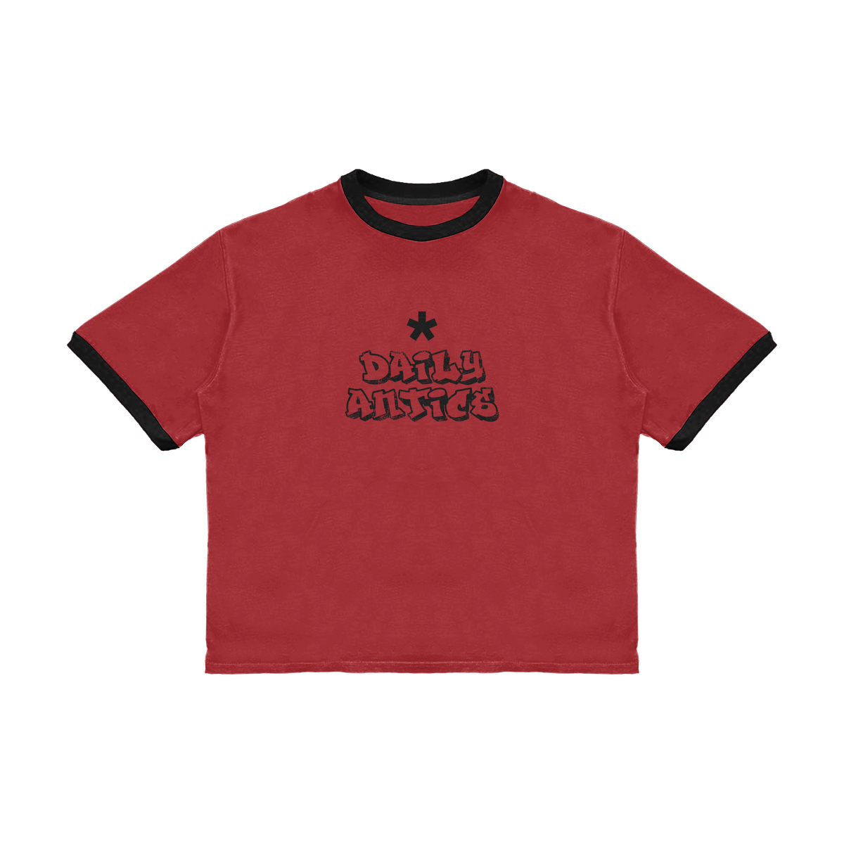 Graffiti Ringer Tee