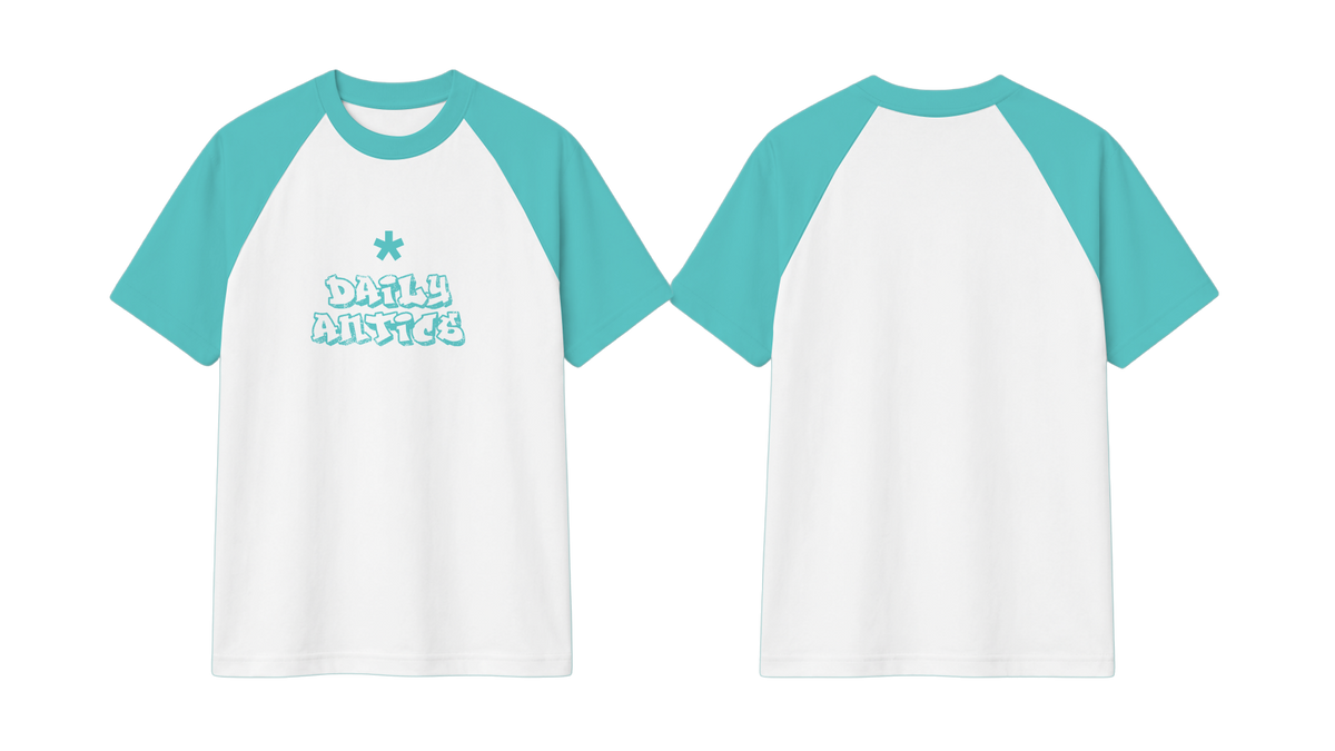 Graffiti Raglan Tee