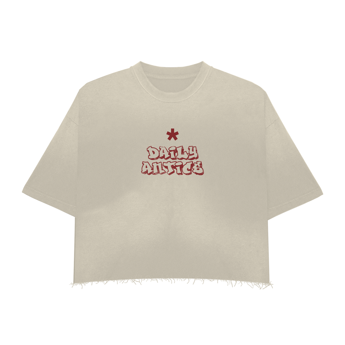 Vintage Boxy Cropped Tee