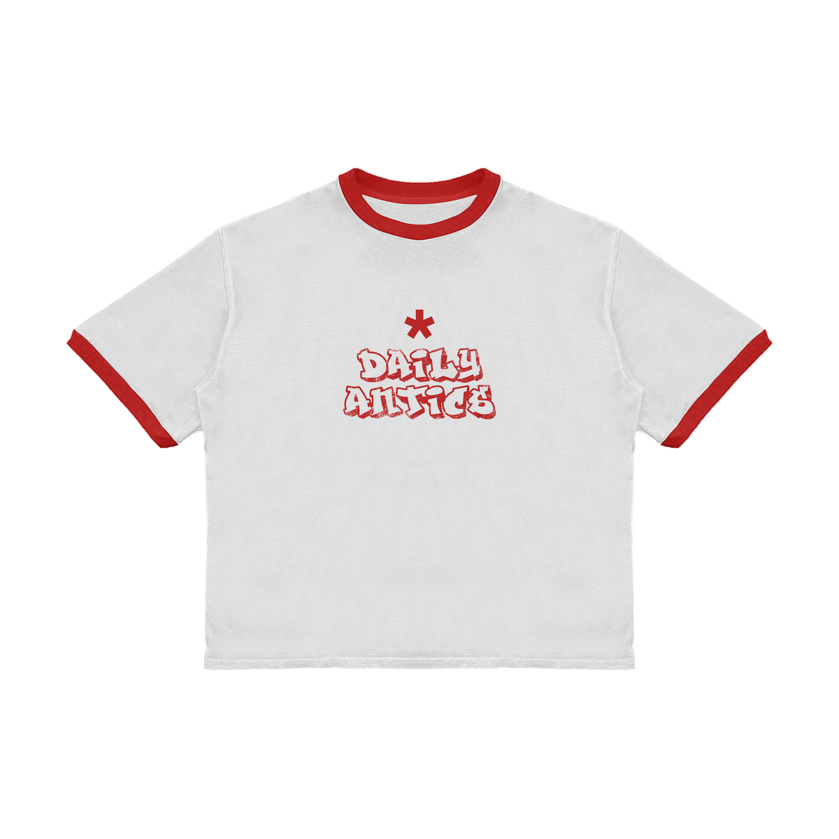 Graffiti Ringer Tee