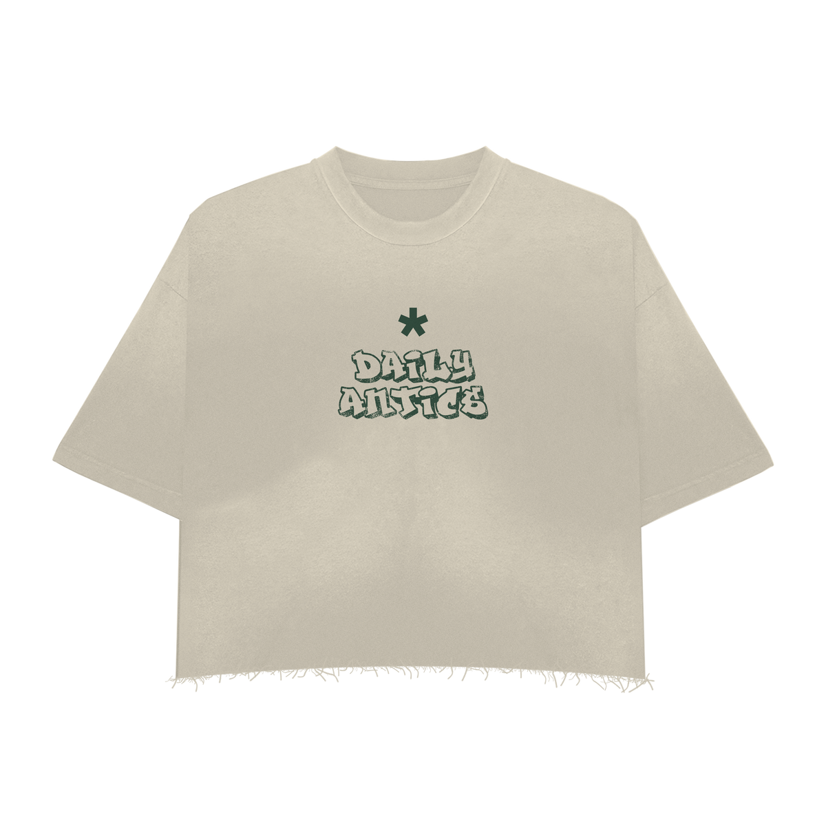 Vintage Boxy Cropped Tee