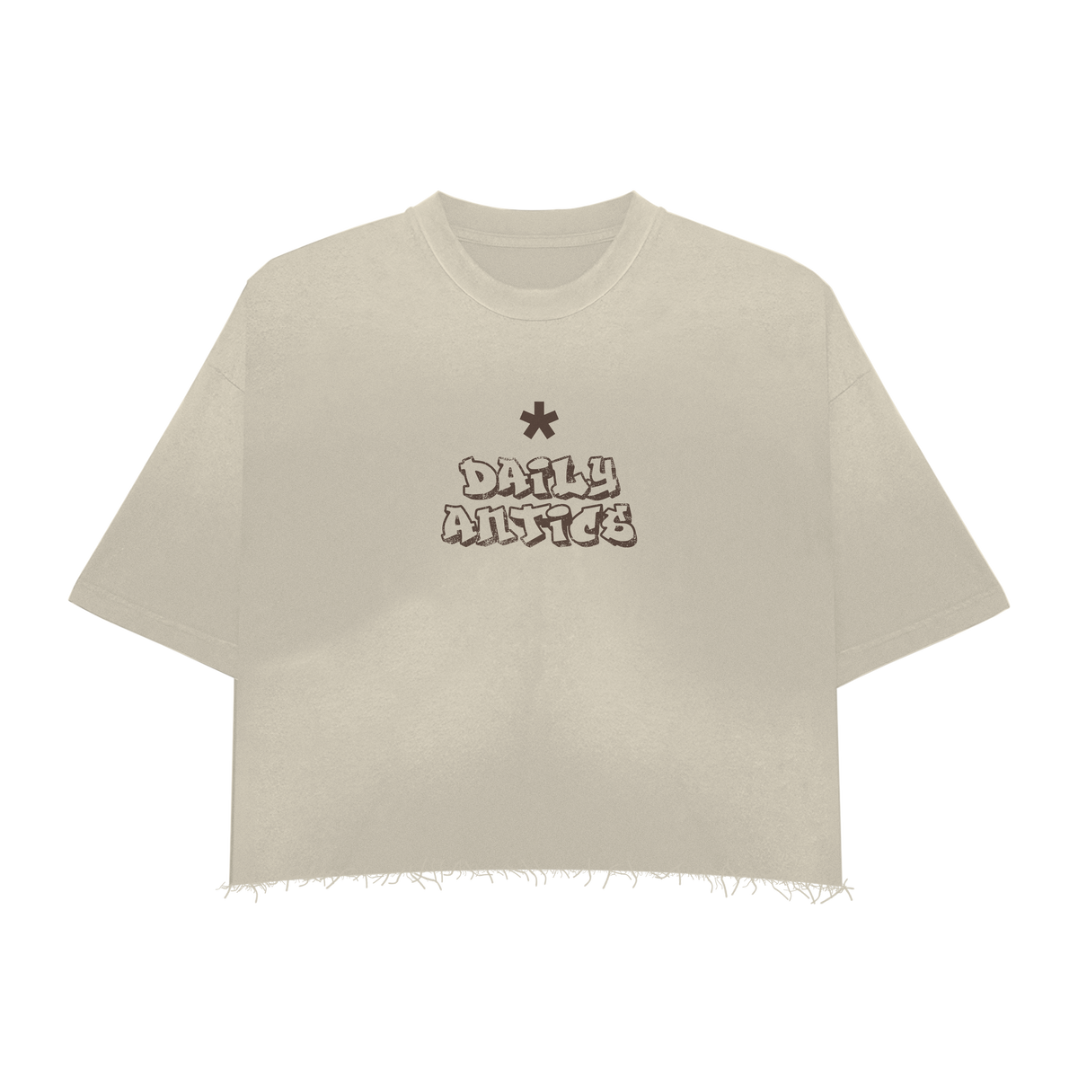 Vintage Boxy Cropped Tee