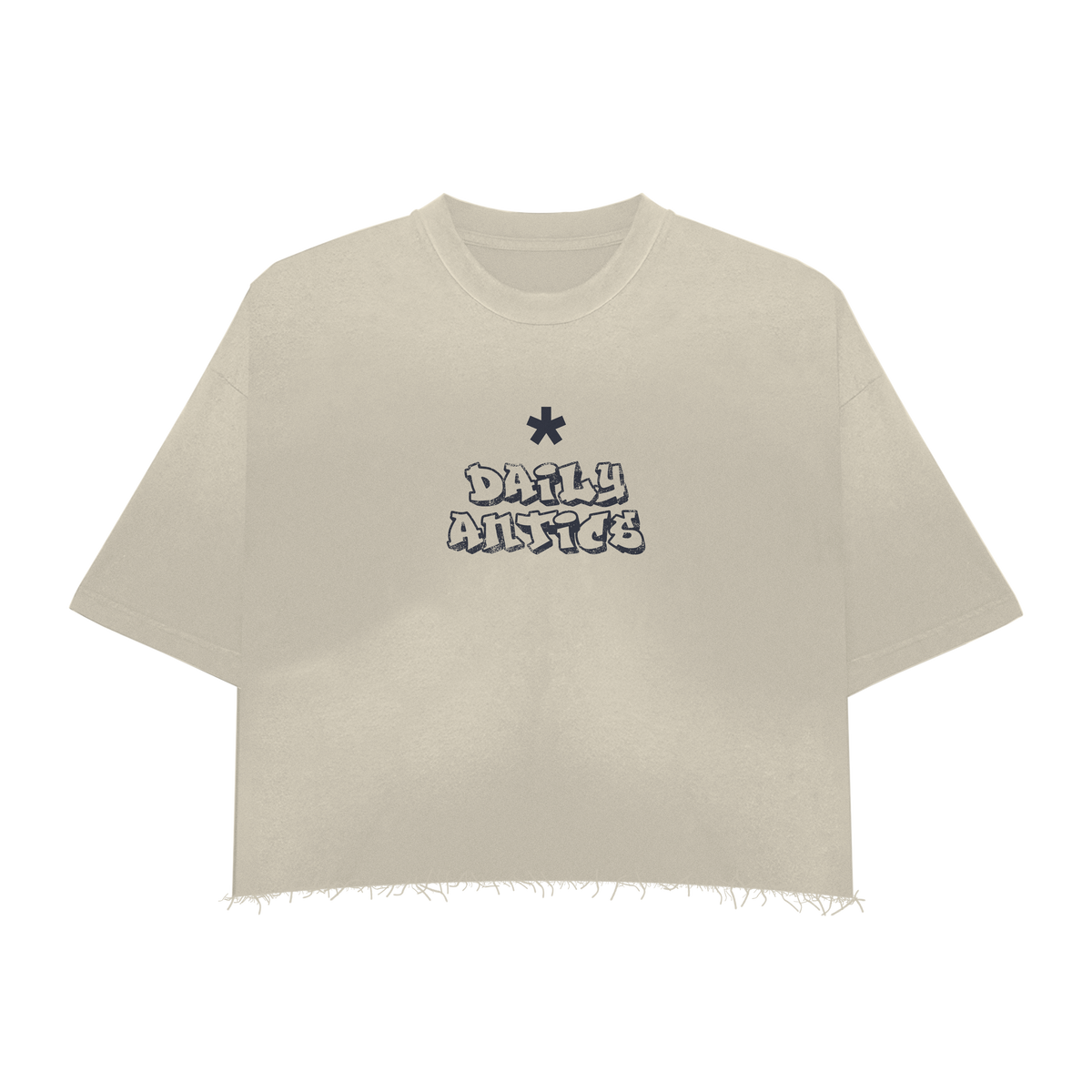 Vintage Boxy Cropped Tee