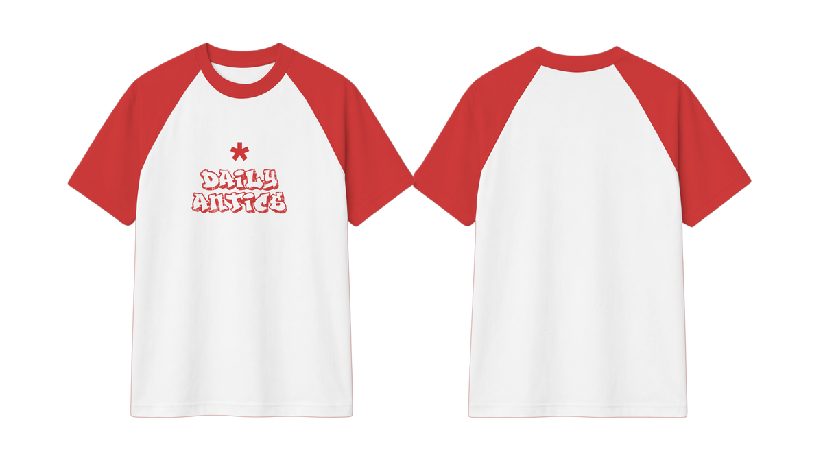 Graffiti Raglan Tee