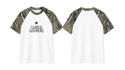 Camo Graffiti Raglan Tee