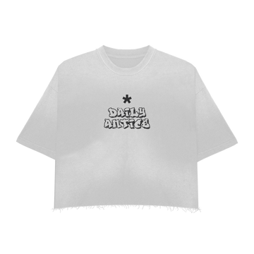 Oversized Boxy Cropped Tee