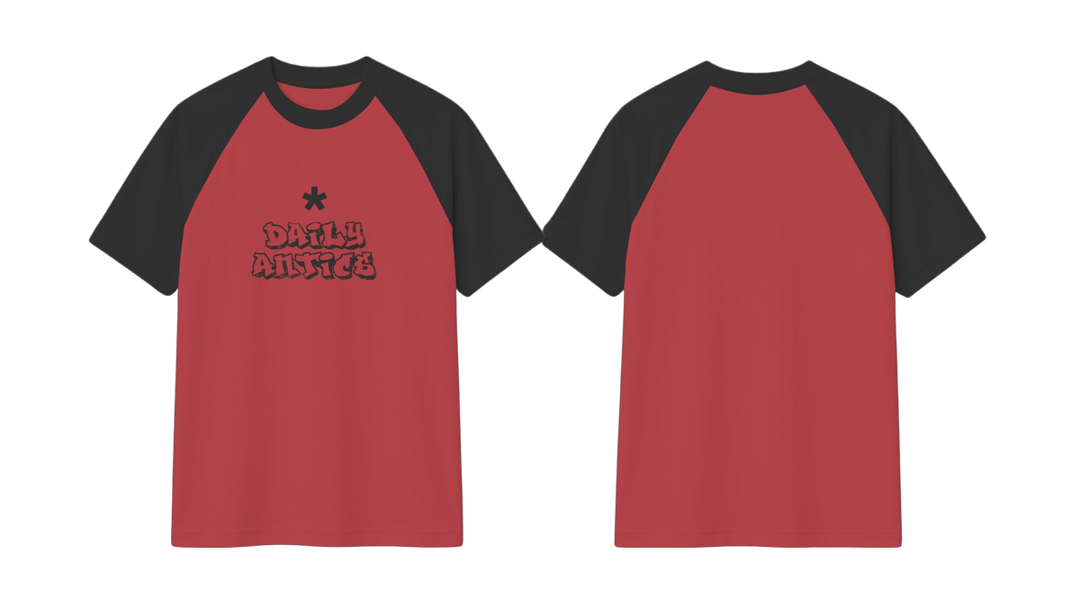 Graffiti Raglan Tee